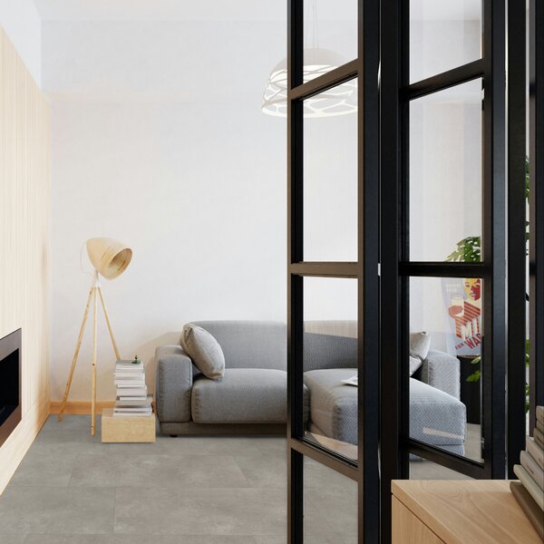 Vinyl Parador Trendtime 5 Kameň Trafalgar svetlo sivý minerálna štruktúra nadrozmerná dlažba 4V, 1750858, 914,4x457,2x2,5mm