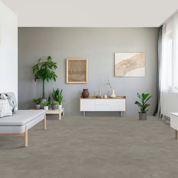 Vinyl Parador Trendtime 5 Kameň Trafalgar svetlo sivý minerálna štruktúra nadrozmerná dlažba 4V, 1750858, 914,4x457,2x2,5mm
