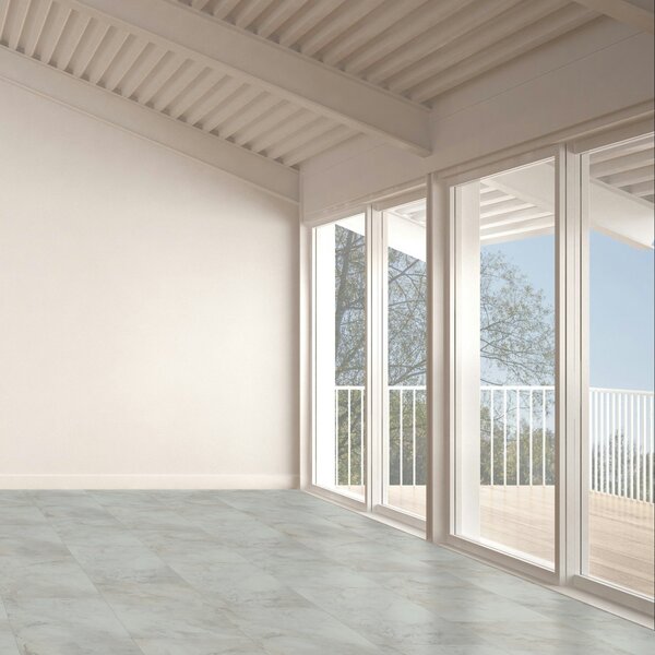Vinyl Parador Trendtime 5 Mramor Abbey biely minerálna štruktúra nadrozmerná dlažba 4V, 1750859, 914,4x457,2x2,5mm