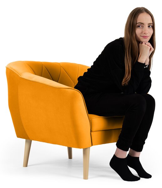 Wilsondo Kreslo Deana - oranžová