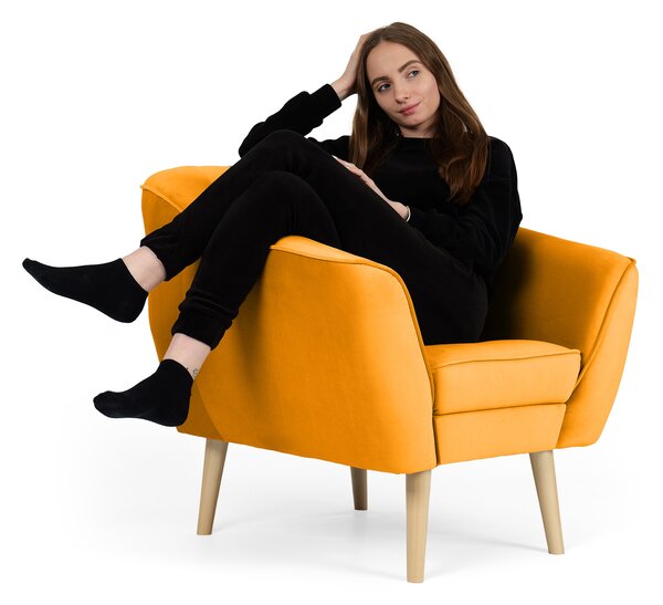 Wilsondo Kreslo Deana - oranžová