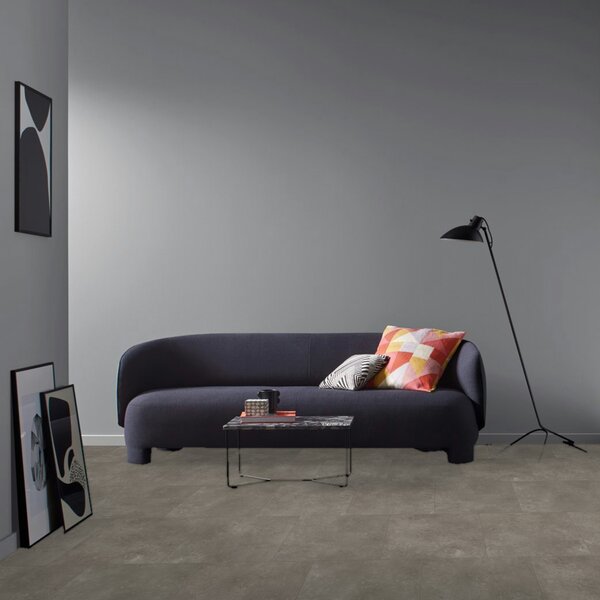 Vinyl Parador Trendtime 5 Kameň Trafalgar tmavo sivý minerálna štruktúra dlažba 4V, 1750860, 457,2,4x457,2x2,5mm