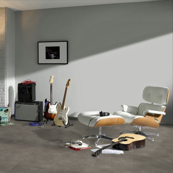 Vinyl Parador Trendtime 5 Kameň Trafalgar tmavo sivý minerálna štruktúra dlažba 4V, 1750860, 457,2,4x457,2x2,5mm