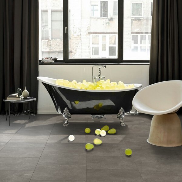 Vinyl Parador Trendtime 5 Kameň Trafalgar tmavo sivý minerálna štruktúra dlažba 4V, 1750860, 457,2,4x457,2x2,5mm
