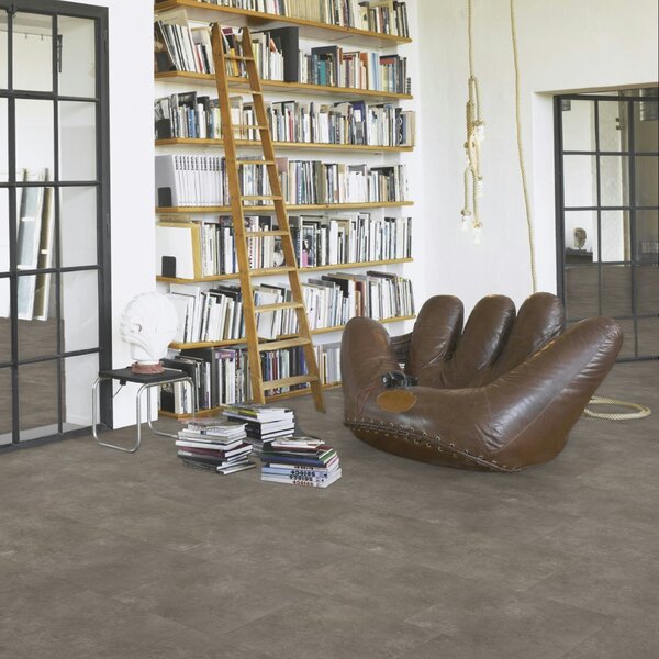 Vinyl Parador Trendtime 5 Kameň Trafalgar tmavo sivý minerálna štruktúra dlažba 4V, 1750860, 457,2,4x457,2x2,5mm