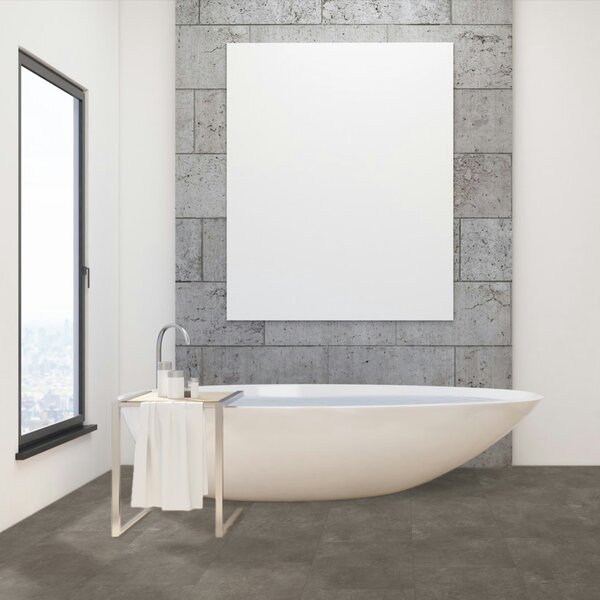 Vinyl Parador Trendtime 5 Kameň Trafalgar tmavo sivý minerálna štruktúra dlažba 4V, 1750860, 457,2,4x457,2x2,5mm
