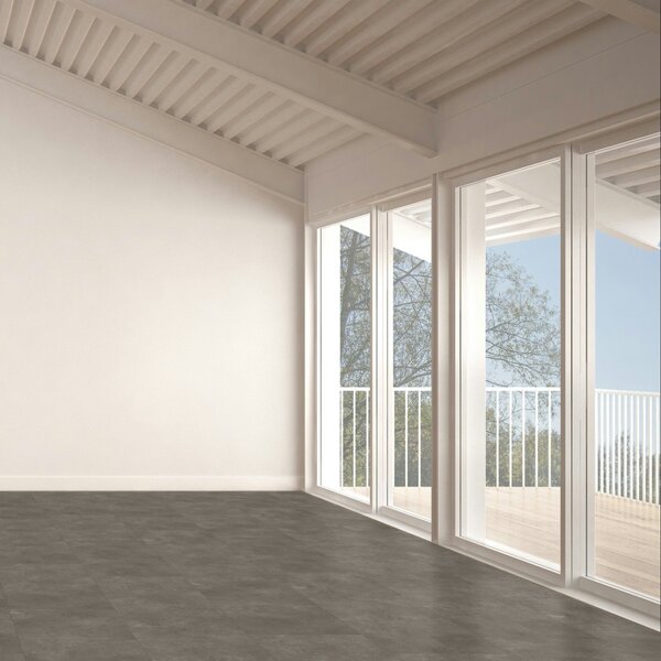 Vinyl Parador Trendtime 5 Kameň Trafalgar tmavo sivý minerálna štruktúra dlažba 4V, 1750860, 457,2,4x457,2x2,5mm