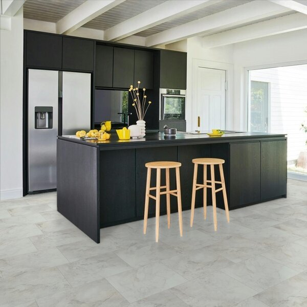 Vinyl Parador Trendtime 5 Mramor Abbey biely minerálna štruktúra dlažba 4V, 1750862, 457,2,4x457,2x2,5mm