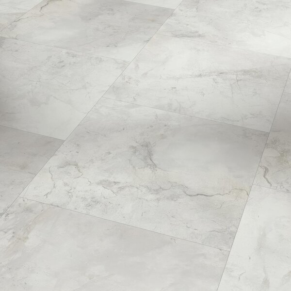 Vinyl Parador Trendtime 5 Mramor Abbey biely minerálna štruktúra dlažba 4V, 1750862, 457,2,4x457,2x2,5mm