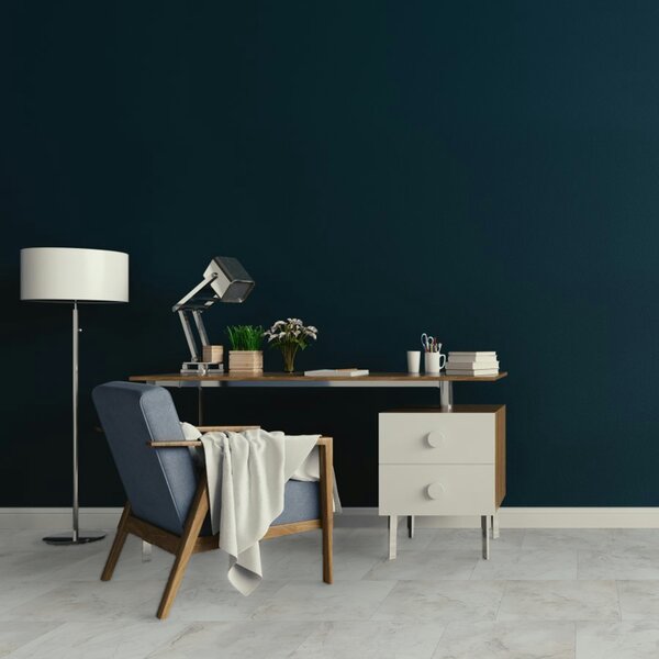 Vinyl Parador Trendtime 5 Mramor Abbey biely minerálna štruktúra dlažba 4V, 1750862, 457,2,4x457,2x2,5mm