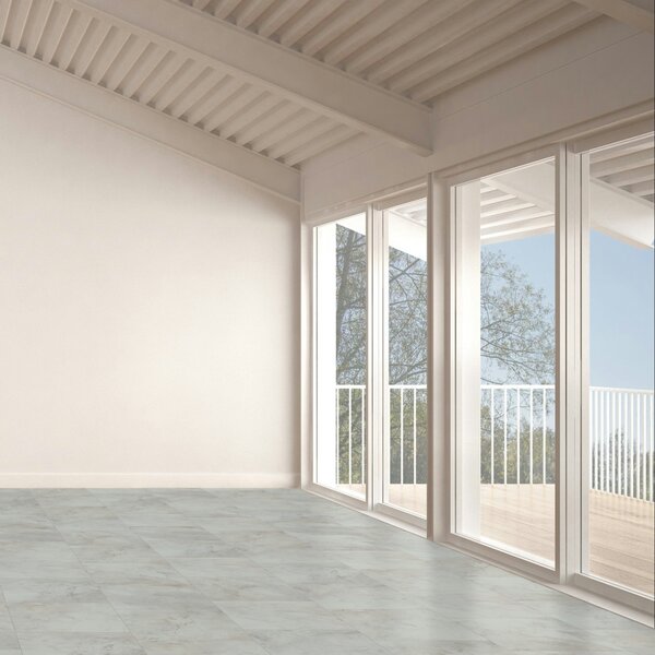 Vinyl Parador Trendtime 5 Mramor Abbey biely minerálna štruktúra dlažba 4V, 1750862, 457,2,4x457,2x2,5mm