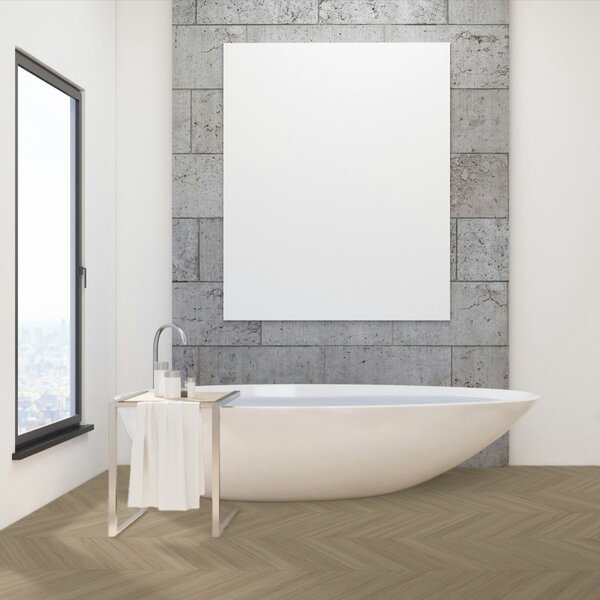 Vinyl Parador Trendtime 10 Chevron Dub Oxford pieskový matná štruktúra M4V, 1750864, 488x118x2,5mm