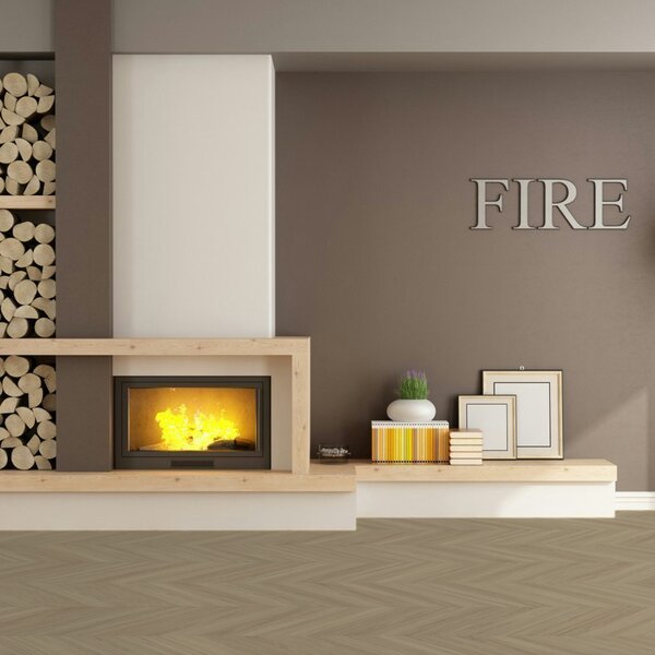 Vinyl Parador Trendtime 10 Chevron Dub Oxford pieskový matná štruktúra M4V, 1750864, 488x118x2,5mm