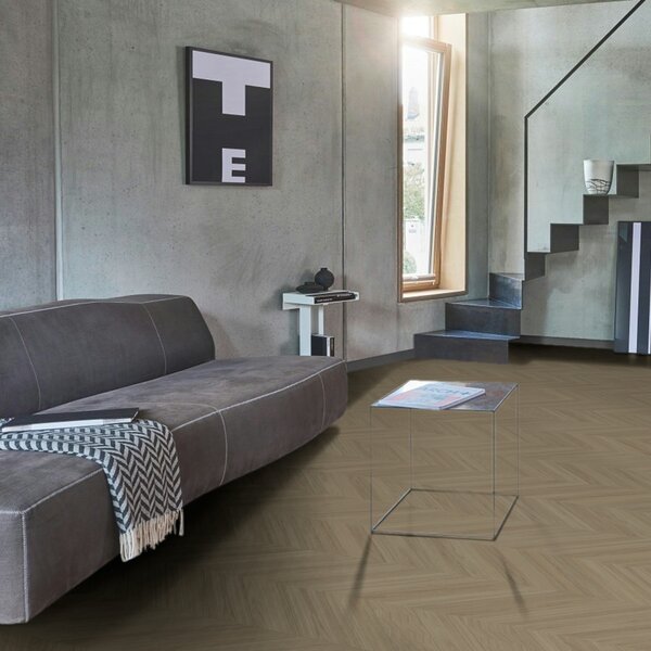 Vinyl Parador Trendtime 10 Chevron Dub Oxford pieskový matná štruktúra M4V, 1750864, 488x118x2,5mm