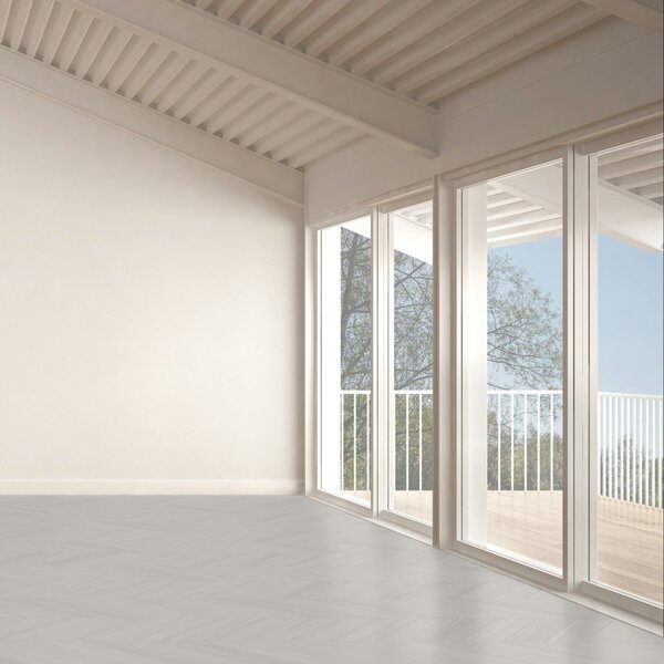 Vinyl Parador Trendtime 10 Chevron Dub Oxford biely matná štruktúra M4V, 1750865, 488x118x2,5mm