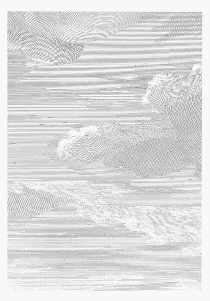 Vliesová tapeta Engraved Clouds