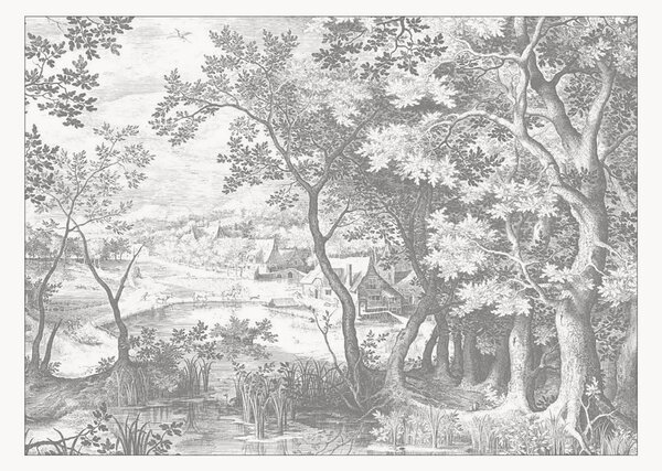 Vliesová tapeta Engraved Landscapes