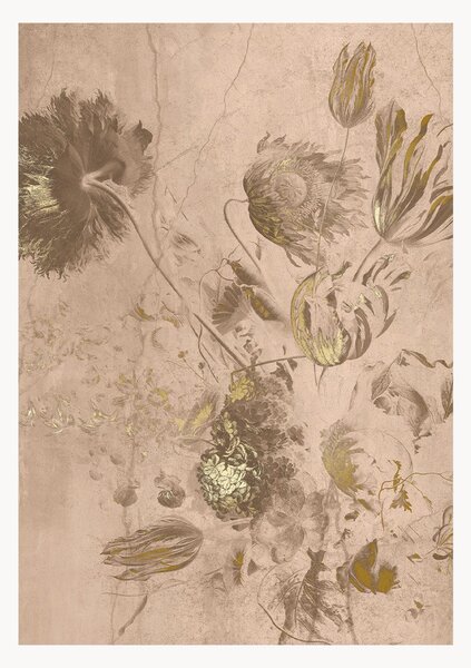 Vliesová tapeta Fresco Flowers High Gloss
