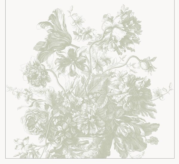Vliesová tapeta Engraved Flowes