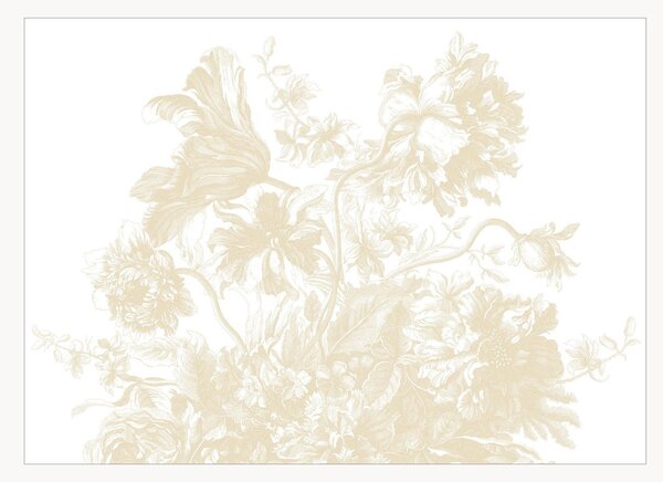 Vliesová tapeta Frans Uyterlinde - Engraved Flowers
