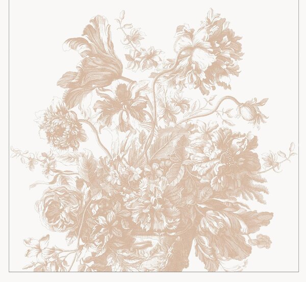 Vliesová tapeta Engraved Flowes