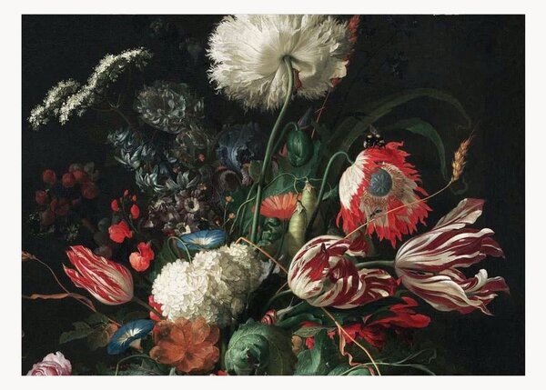 Vliesová tapeta Golden Age Flowers I
