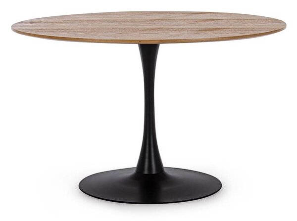 MUZZA Jedálenský stôl Bloom Ø 120 cm prírodný