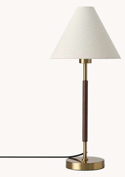 Ľanová stolová lampa Gabriel