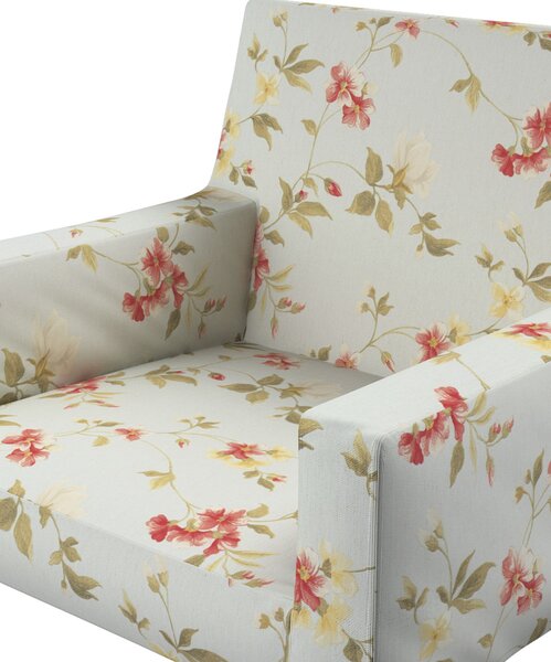 Návlek na stoličku s opierkami Nils farba produktu viacfarebná látka vzorované