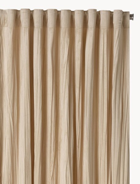 Polopriehľadný záves's multifunkčnou páskou Fredrika, Š 140 cm