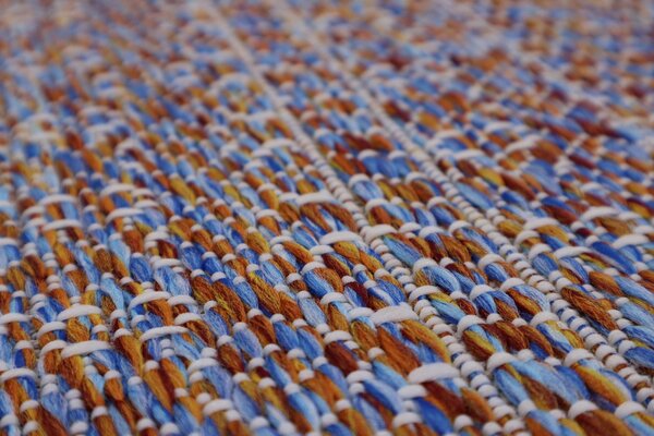 Devos Caby (DC Carpets) , TRHÁK: Kusový koberec Terazza 21241 Multi/Blue/Red – na von aj na doma, 120x170, viacfarebná, chodba / predsieň