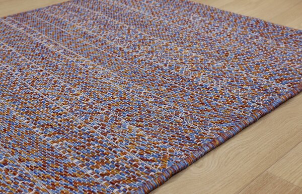 Devos Caby (DC Carpets) , TRHÁK: Kusový koberec Terazza 21241 Multi/Blue/Red – na von aj na doma, 120x170, viacfarebná, chodba / predsieň