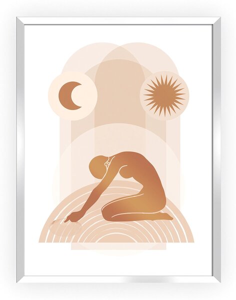 Obraz Yoga Figures II 40x50cm