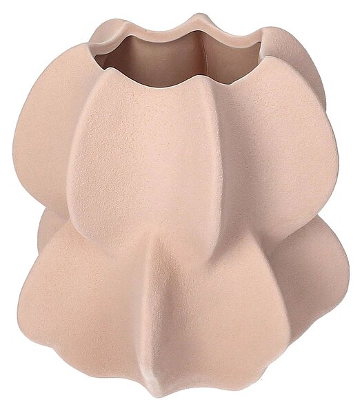Kameninová váza Petal Pink II 15x17 cm