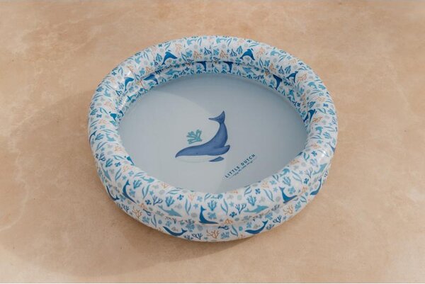 LITTLE DUTCH Bazénik nafukovací 80 cm Ocean Dreams Blue 2012388LD