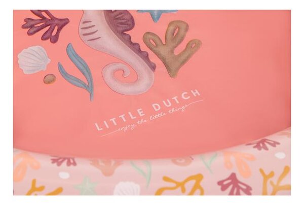 LITTLE DUTCH Bazénik nafukovací 80 cm Ocean Dreams Pink 2012389LD