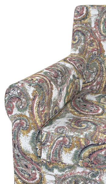 Poťah na kreslo Ektorp Jennylund farba produktu viacfarebná látka zapletaná, vzorované