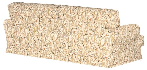 Poťah na sedačku Ekeskog rozkladacia farba produktu béžová látka zapletaná, vzorované