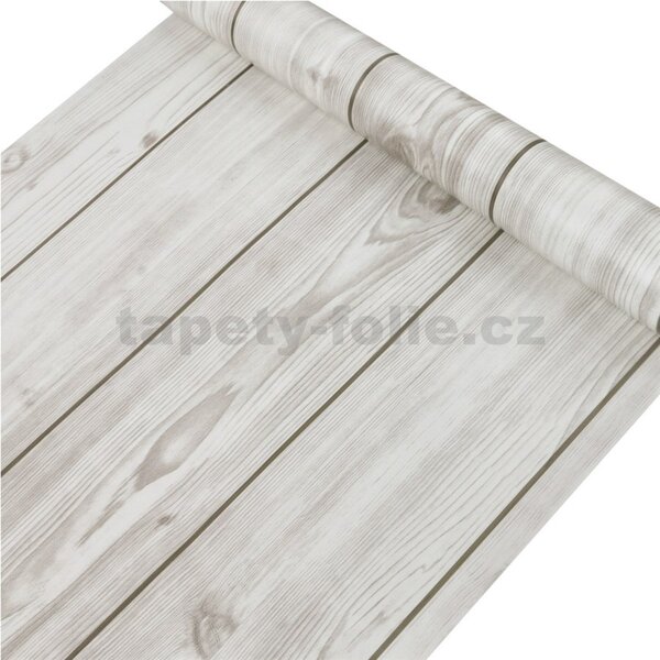 Samolepiace tapety 45 cm x 10 m IMPOL TRADE 9319, dosky drevené sivé, Samolepiace tapety