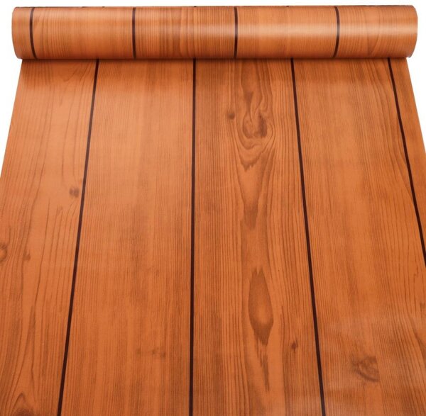 Samolepiace tapety 45 cm x 10 m IMPOL TRADE 9318, dub hnedý v latách, Samolepiace tapety