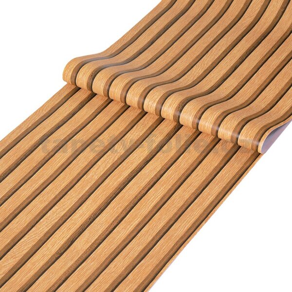 Samolepiace tapety 45 cm x 10 m IMPOL TRADE 9341, drevené lamely hnedé, Samolepiace tapety
