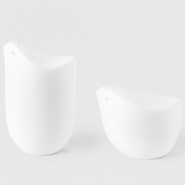 Porcelánová solnička a korenička Early Bird