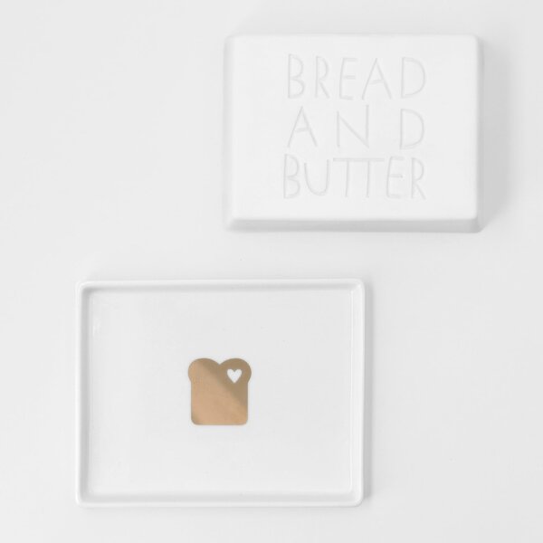 Porcelánová maselnička Bread and Butter