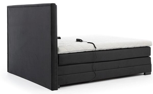 Zltahala.sk Kontinentálna posteľ VENETA boxspring s elektrickým polohovaním 200X180, horčicová (nube 45)