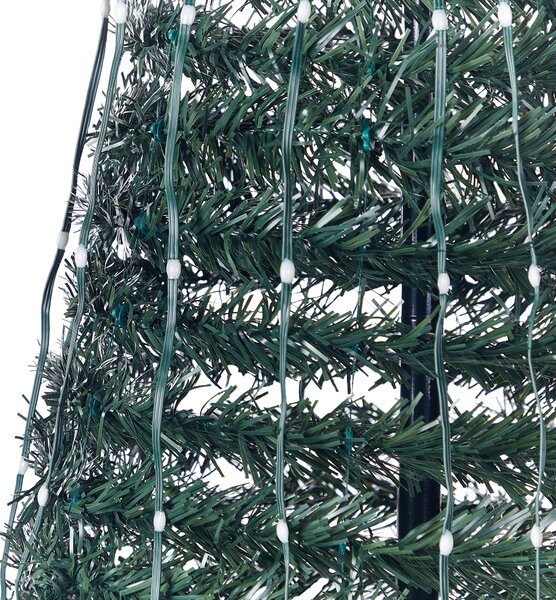 LED vianočný stromček zelený ovládaný aplikáciou zmena farby 188 cm s časovačom vianočné dekorácie obývacia izba