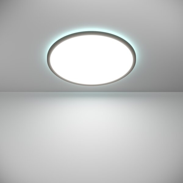 Eglo 901465-LED RGBW St. kúpeľ. svietidlo ROVITO-Z 16,8W/230V pr.50cm IP44 čierna