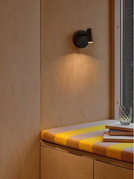 Nordlux - LED Nástenné bodové svietidlo OMARI LED/3,2W/230V čierna