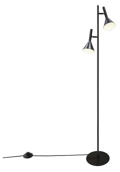Nordlux - Stojacia lampa KELVIS 2xGU10/12W/230V čierna