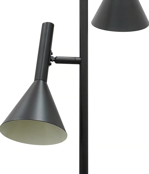 Nordlux - Stojacia lampa KELVIS 2xGU10/12W/230V čierna