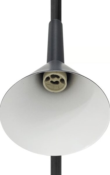 Nordlux - Stojacia lampa KELVIS 2xGU10/12W/230V čierna
